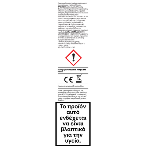 Vuse GO 1000 Pen - Berry Watermelon