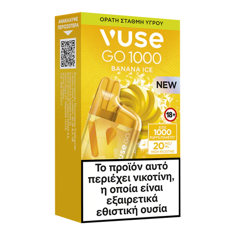 Vuse GO 1000 Box - Banana Ice