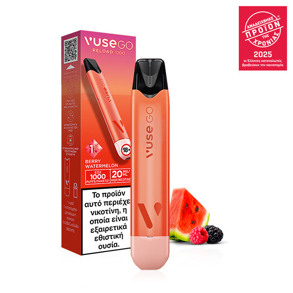 Vuse GO Reload 1000 Pen – Berry Watermelon