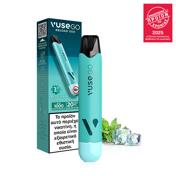 Vuse GO Reload 1000 Pen – Peppermint Ice