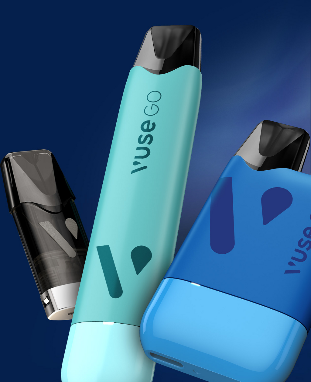 3 Vuse Go products