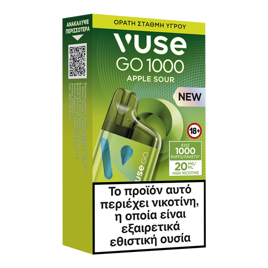 Vuse GO 1000 Box - Green Apple